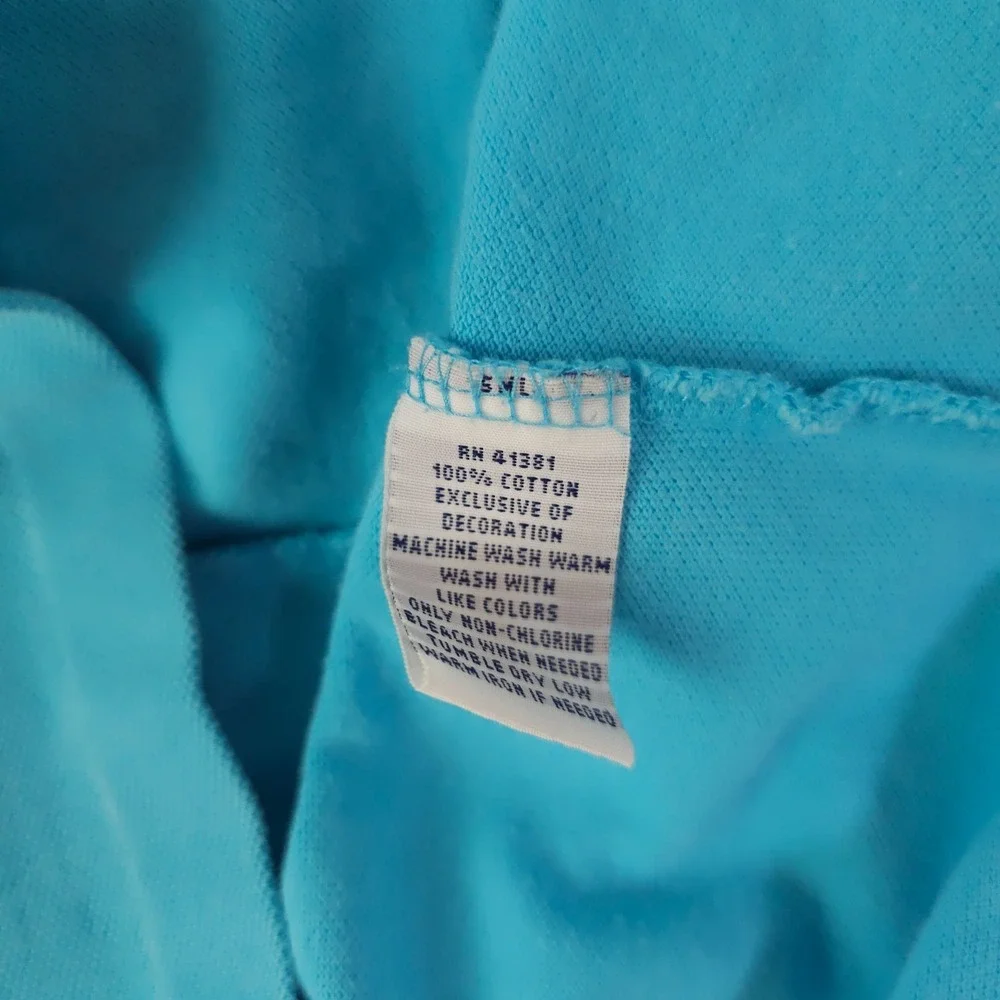 Polo Ralph Lauren Polo Shirt Mens XXL Blue Pique Knit Grunge Stained Outdoors